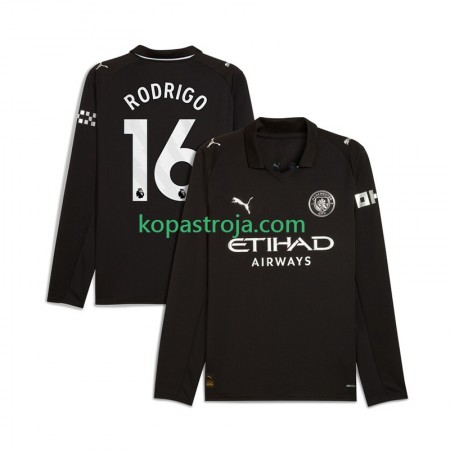 Billiga Fotbollströjor Manchester City Rodrigo Hernandez 16 Borta tröja 2025/26 Långärmad